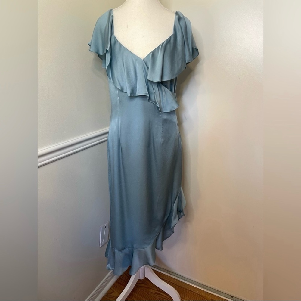 NWT Opening Ceremony Cascade Ruffle Silk Dress 4